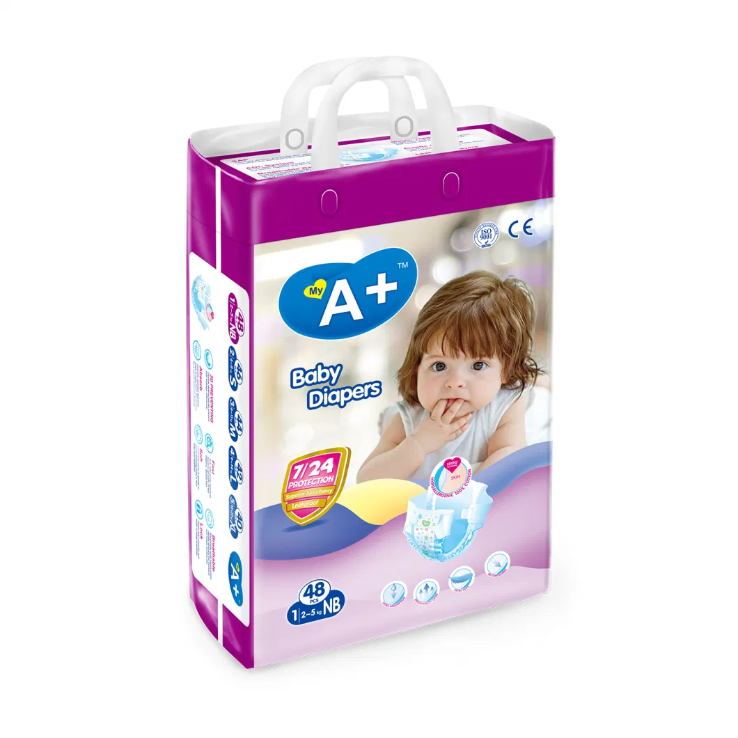 Cheap Price High Quality Disposable Soft Breathable Cotton Baby Diapers